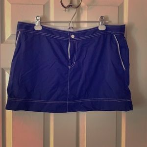 Bathing suit skirt coverup.